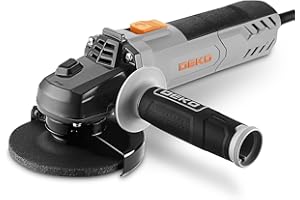 Angle Grinder Power Tool: DEKOPRO 115mm 900W Corded Electric Angle Grinder for Cutting,Polishing and Grinding Short Handle