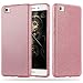 Produktbild Huawei P8 LITE 2015 Hülle in STERNENSTAUB PINK von Cadorabo - Silikonhülle und Hardcase Glitzer (3 Schichten) Design Schutzhülle – Hybrid Handyhülle Bumper Back Case Cover