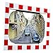 Produktbild Verkehrsspiegel - (Spiegel aus Acrylglas) 800x1000 mm - Übersicht bei Ausfahrt