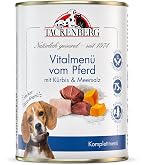 TACKENBERG Pferd mit Kartoffeln Nassfutter Dose fr Hunde - Hundefutter in  Premiumqualitt - natrlich getreidefrei, 6 x 200 g : Amazon.de: Haustier