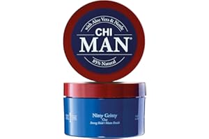 Farouk Chi Man Nitty Gritty Arcilla Cabello 85G, Único, Estándar