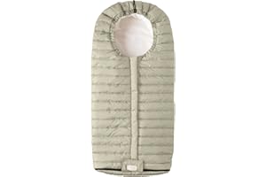 Nuvita Moovo 9658 Junior Slender | Sacco universale per passeggino | Massima Protezione dal Freddo da 6 a 36 Mesi (100cm) |Ultra Sottile, Leggero e Protettivo fino a -10°C | Pistacchio