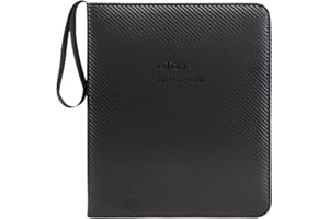 eTone Filmnegativ-Aufbewahrungsbox Säurefreie Archivfilmtasche Albumschutz 3 Ring Filmnegativhüllen Binder für 135 35mm 120 4x5 8x10 Negativhüllen