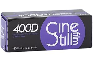 Cinestill 400Dynamic Versatile Color Negative Film, 120 Medium Format