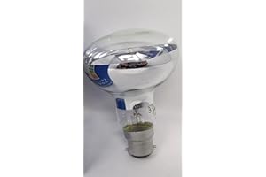 Foglish 100w BC B22 Bayonet Push in Reflector R80 Spotlight Bulb Pack of 4