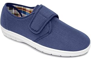 Chums | Men's | Wide Fit Canvas Touch and Close Shoe |