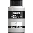 LIQUITEX Basics Acrylic Paint, Silver, 400 ml Bottle