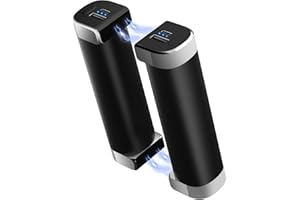 JR JUMIAR Hand Warmers Rechargeable USB, Split Magnetic Design& 10000mAh Power Bank Use,Rechargeable Hand Warmers 2 Pack,3 Heating Modes Winter Outdoor Sports, Camping- Perfect Winter Gift, Gift for Men