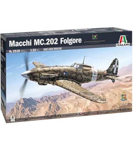 Italeri Maquette Avion Macchi MC 205 Veltro - Échelle 1:72