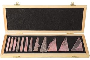 BANAPOY Bloque patrón de alta precisión, bloque de ángulo, bloque medidor de calibre, para suministros industriales Accesorios industriales(12 sets)