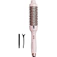 Wavytalk Thermal Brush, 1.5 Inch Negative Ion Thermal Round Brush Creates Salon-quality Blowouts, lonic Frizz Reduction Makes Hair Shinier & Smoother (Millennial Pink)