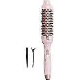 Wavytalk Thermal Brush, 38mm Ionic Heated Curling Brush to Create Natural | Thermal Brush for Creating Natural Waves and Volu