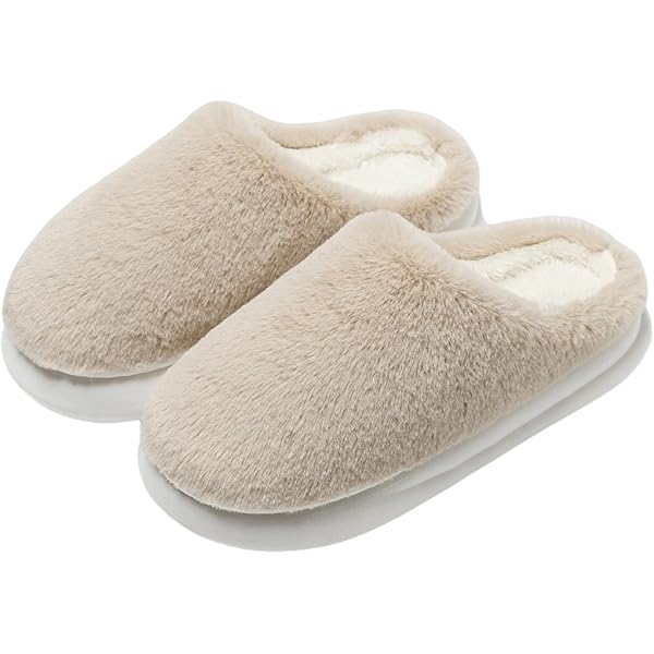 Pantofole Donna In Peluche Con Memory Foam - Calde, Antiscivolo, Leggere, Per Casa E Esterno