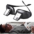 KASTWAVE Lazy Glasses Bed Prism, Horizontal Glasses, Horizontal Mirror, Lazy Reader Glasses Lie Down For Reading/Watching Tv