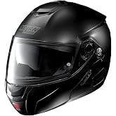Nolan N90-2 Highline N-Com 041 Flat Black Jaw Pop-Up Motorcycle Helmet M