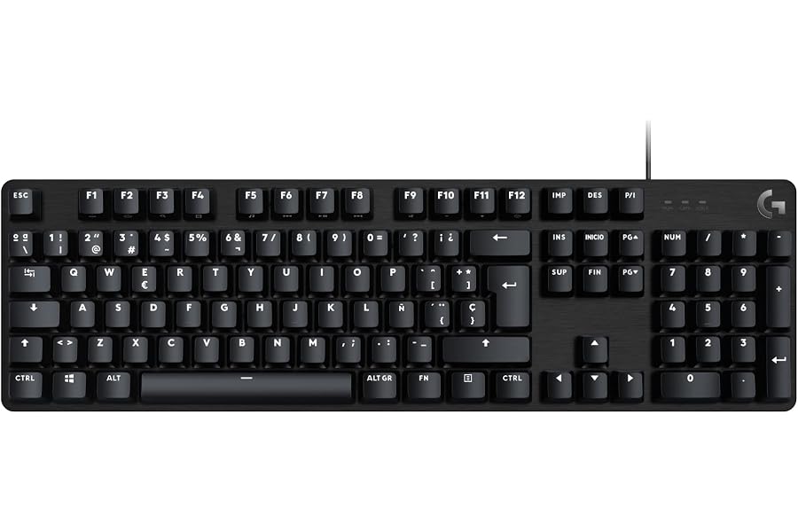 Logitech G G413 SE Full-Size Teclado Mecánico para Gaming -Retroiluminado con Interruptores Mecánicos Táctiles, Anti-Ghosting