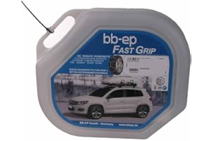 BB-EP Schneekette für Mercedes Benz E Class (W212) | E Class SW (S212) mit der Reifengröße 245/45 R17 - MIT SELBSTSPANNMECHANISMUS - mit Ö-Norm, Uni und TÜV