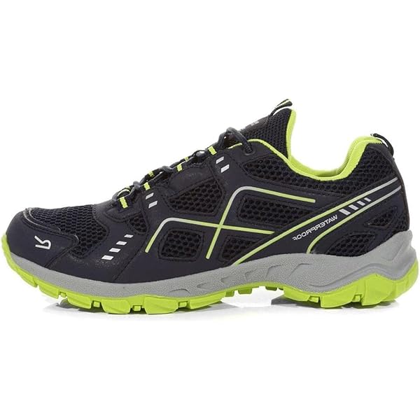 Calzado Deportivo Montaña Zapatos Senderismo Regatta Samaris LiteLowII - Impermeables, Hombre, Black/DkStee, 42 EU Calzado Impermeable Isotex
