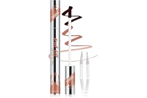 Prreal Peel Off Lip Liner Stain, Lip Stain Peel Off Tattoo Lip Liner with Tweezer, Transfer Proof, Waterproof, Long Lasting Lip Gross, Highly Pigmented Matte Finish Lip Tint Stain Lipstick(02 Vintage)