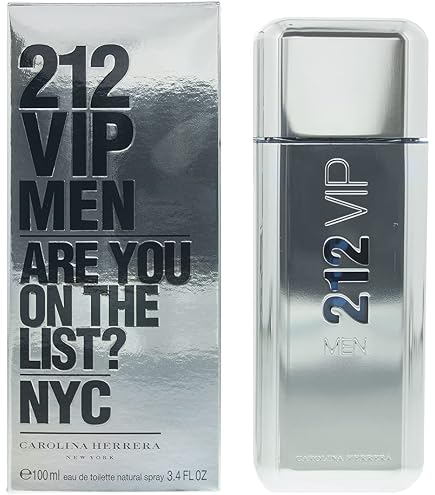 Carolina Herrera 212 VIP Men Party Fever for Men, Eau De Toilette