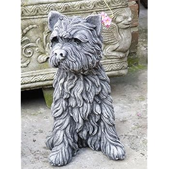 Dragonstone West Highland Terrier Dog Statue: Amazon.co.uk: Garden