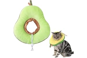 CUHZA Halskrause Katze, Einstellbarer Halskrause Katze Halsband, Verstellbares Halsbänder, Elisabethanischer Halsbänder Anti Biss Safety, für Haustiere Katzen Hunde Welpen Kätzchen