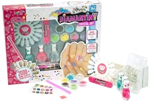 DIAMANTINY Crystal Art Diamond Painting Kit Completo-Diseño Decoración de Uñas Niña-3D-90004 (Nice Group 90004)