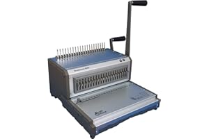 ‎PROFIOFFICE ProfiOffice Bindegerät Spiralbindung, DIN A4 Bindstream M28+ Bindemaschine, Bindeleistung bis 450 Blatt, Stanzleistung 28 Blatt (79023)