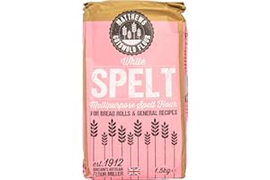 MATTHEWS COTSWOLD FLOUR Matthews Cotswold White Spelt Flour - 1.5kg Bag (Single Bag)