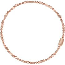 Breil, Collezione Magnetica System, Bracciale da Donna Small Planets, in Acciaio IP Gold Lucido, con 7 Perle Naturali di Acqua Dolce, Pratica Chiusura con Magnete, Colore Gold, Misura 19,5 Cm