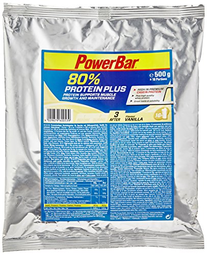 Preisvergleich Produktbild PowerBar Proteinshake Nachfüllbeutel ProteinPlus 80%, Vanille, 500g