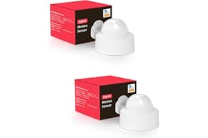 WOOLLEY ZigBee Sensore di Movimento, Mini Rilevamento di Movimento Wireless Motion Sensor Trigger Lights per accendere, Zigbee Gateway Bridge Hub deve Essere Richiesto, 2 Pezzi