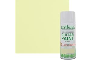 dartfords Vintage Cream Nitrocellulose Guitar Paint 400ml Aerosol