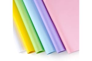 QUNCLAY CHRORINE 60 Sheets Easter Tissue Paper Multicolor Wrapping Paper Art Paper Crafts for DIY Easter Birthday Wedding Holiday Crafts Decor