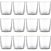Acan Tradineur &ndash; Box of 12 Pint Glasses &ndash; Capacity of 355 ml &ndash; Made of Resistant Glass &ndash; Dishwasher Safe &ndash; Approximate Size: