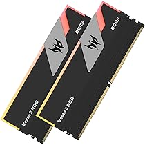 Predator Vesta II DDR5 RGB 32GB(16GB✕2) Acer Predator Vesta II DDR5 RGB RAM 32GB Kit (16GBx2