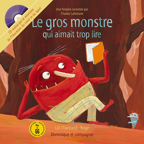 couverture de : Le gros monstre qui aimait trop lire