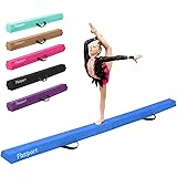 FBSPORT Schwebebalken, Faltender Schwebebalken Kinder, Gymnastik Balance Balken,Beflockungsschicht Balancierbalken, Balance F