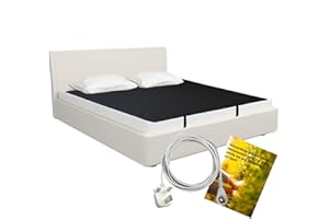 TVOUANZ Grounding Mat, Breathing Grounding Mat Kit with UK Grounding Cord, Conductive Grounding Product for Better Sleep, Reduce Stress Grounding Pad (54 * 71 inch)