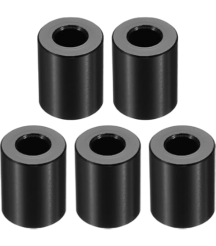 Distanziali In Ottone M10, 5 Pezzi - 10mm Interno X 14mm Esterno X 10mm Lunghezza, Per Viti 3/8" O M10