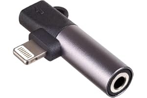Akyga Adapter do słuchawek AK-AD-63 Lightning do Lightning/Jack 3,5 mm do iPhone