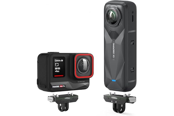 iEDS Magnetic Quick Release Mount for Insta360 Ace/Ace Pro/Ace Pro2, Insta360 One X5 Sports Action Camera Accessories (No Action Camera Included)