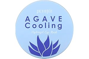 Agave Cooling, máscara de ojos de hidrogel, 60 piezas, Petitfee