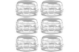 BlinBlin 6pcs Stove Knob Covers, Gas Stove Knob Covers Transparent, Stove Knob Protectors, Gas Switch Protection Cover, Kitchen Safety for Kids and Babies