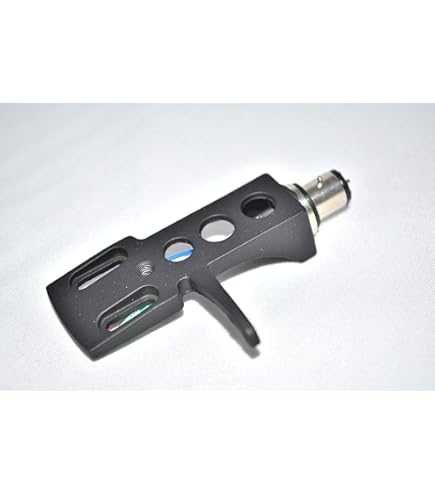 Nero Copertura Della TESTINA PER GIRADISCHI Montaggio Con CARTUCCIA