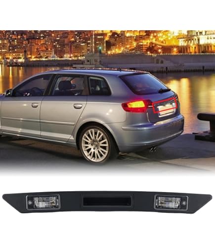 CUP DACHSPOILER FÜR Audi A3 8P S3 RS3 Sportback Kombi 5 Spoiler
