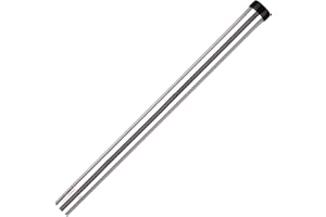 TC TECHNIC Tubo di prolunga in metallo, 50 cm, 35 mm, per aspirapolvere Karcher e altri