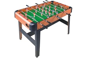 ColorBaby CB Games Futbolín para niños, De Madera Resistente, 20 Jugadores, con marcadores manuales, para 2-4 Personas, 121x61x79 cm, Futbolines para niños, Fútbol niño, Juguetes 6 años (85334)