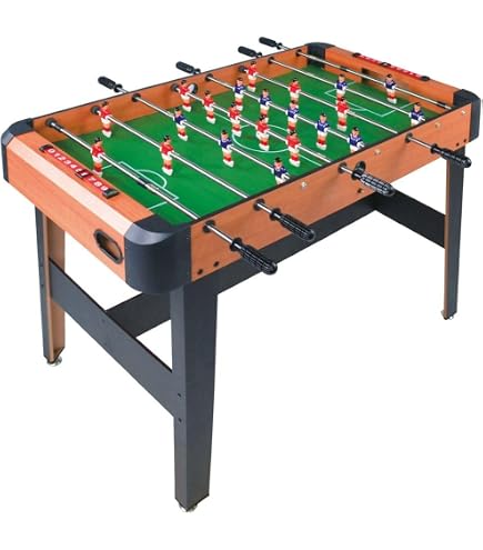 COSTWAY Futbolín De Mesa 94 Cm - 2-4 Jugadores Con Marcador Y Patas Extraíbles - Metegol Infantil Y Adultos - Regalo Ideal