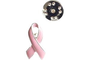 STRASS & PAILLETTES Pin's Octobre Rose Ruban Rose. Lutte Contre Le Cancer